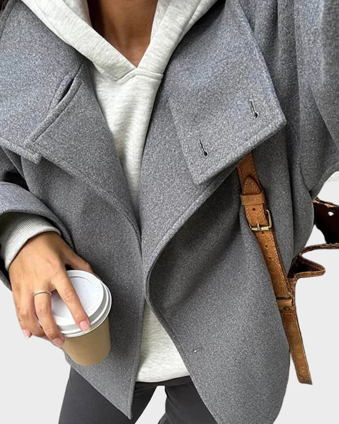 Rosalia – Elegante Damenjacke mit Stehkragen – Ansicht 5