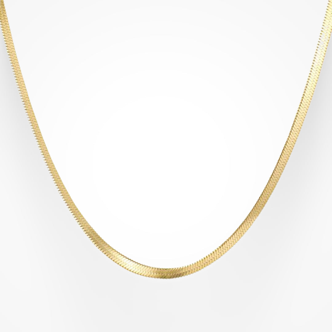 Glänzende Schlangenkette für Damen