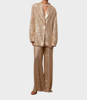 Alexa – Elegantes Pailletten-Hosen-Set für Damen – Ansicht 5