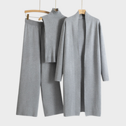 Sandra – Dreiteiliges Damen-Set mit langem Cardigan – Ansicht 8
