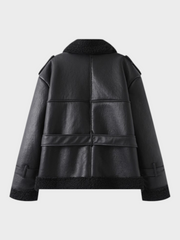 Jade – Modische Damenjacke mit Taillenakzent – Ansicht 3