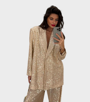 Alexa – Elegantes Pailletten-Hosen-Set für Damen