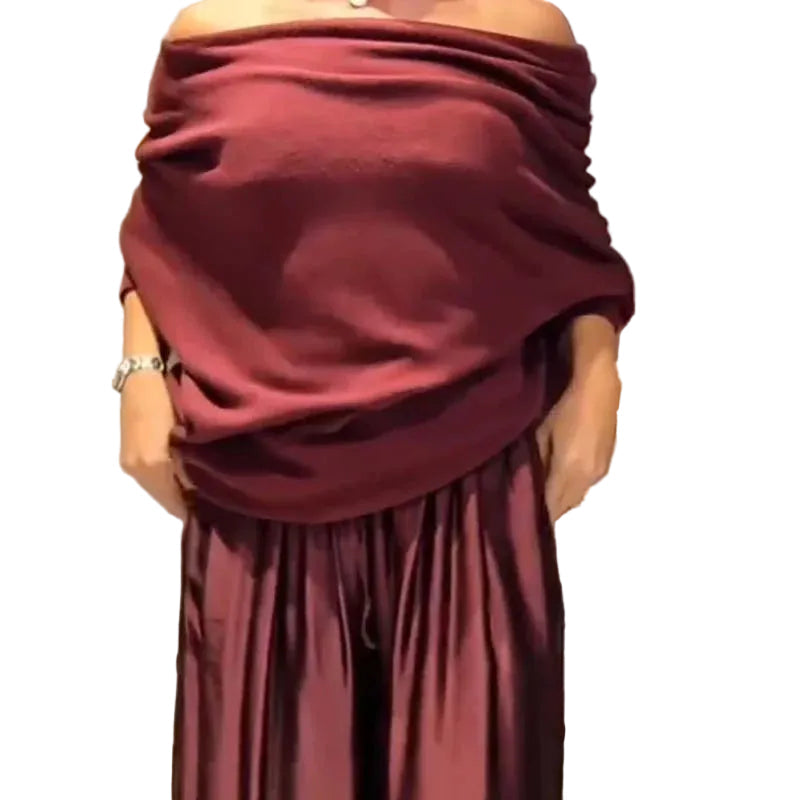 Ilana – Elegantes schulterfreies Kleid