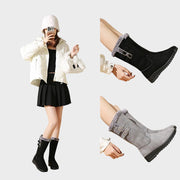 Wadenhohe Damen-Schneestiefel Mikasa