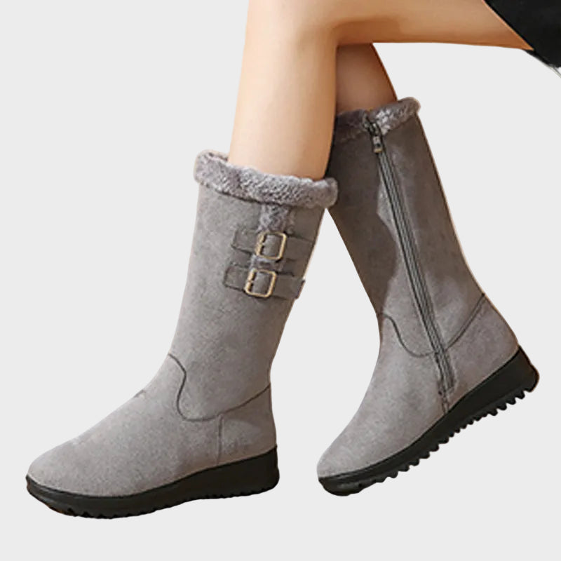 Wadenhohe Damen-Schneestiefel Mikasa – Ansicht 3