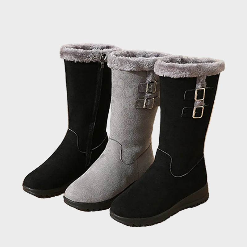 Wadenhohe Damen-Schneestiefel Mikasa – Ansicht 4