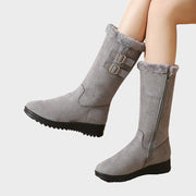 Wadenhohe Damen-Schneestiefel Mikasa – Ansicht 5