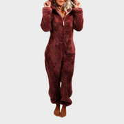 Edda – Ultraweicher Kapuzenoverall für Damen – Ansicht 5