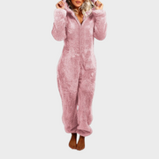 Edda – Ultraweicher Kapuzenoverall für Damen – Ansicht 4
