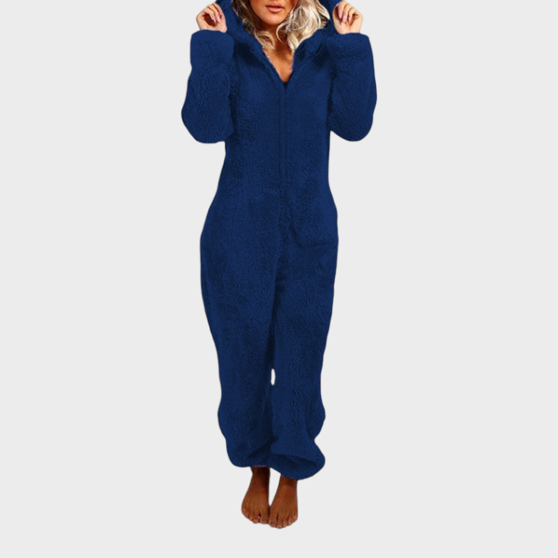 Edda – Ultraweicher Kapuzenoverall für Damen – Ansicht 6