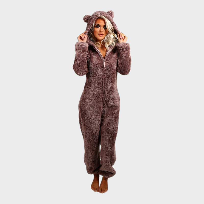 Edda – Ultraweicher Kapuzenoverall für Damen