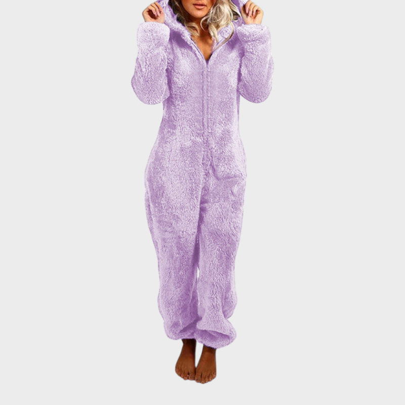 Edda – Ultraweicher Kapuzenoverall für Damen – Ansicht 7