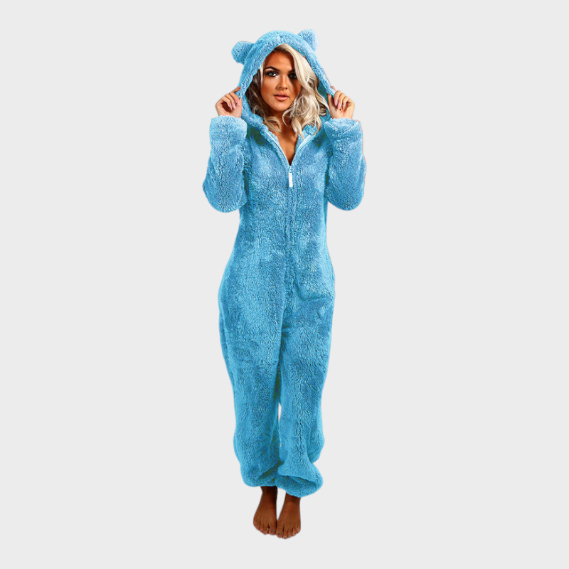 Edda – Ultraweicher Kapuzenoverall für Damen – Ansicht 12
