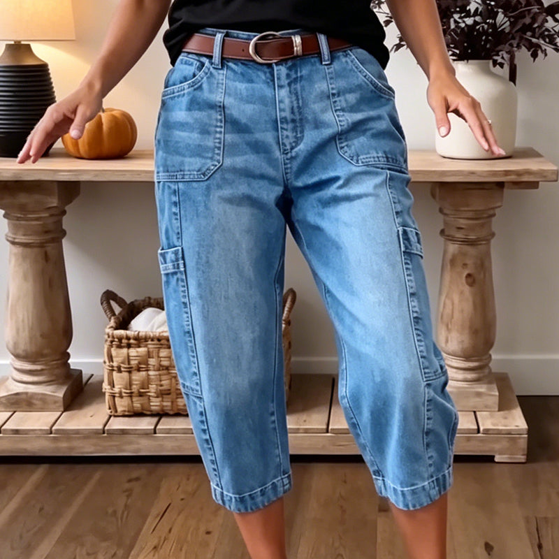 Heike | Lässige Cropped Jeans für Damen