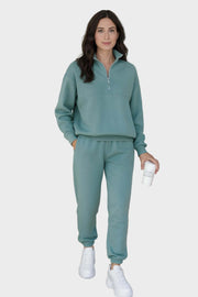 Essential Edit – Jumpsuit für Damen aus Baumwollmischgewebe – Ansicht 3