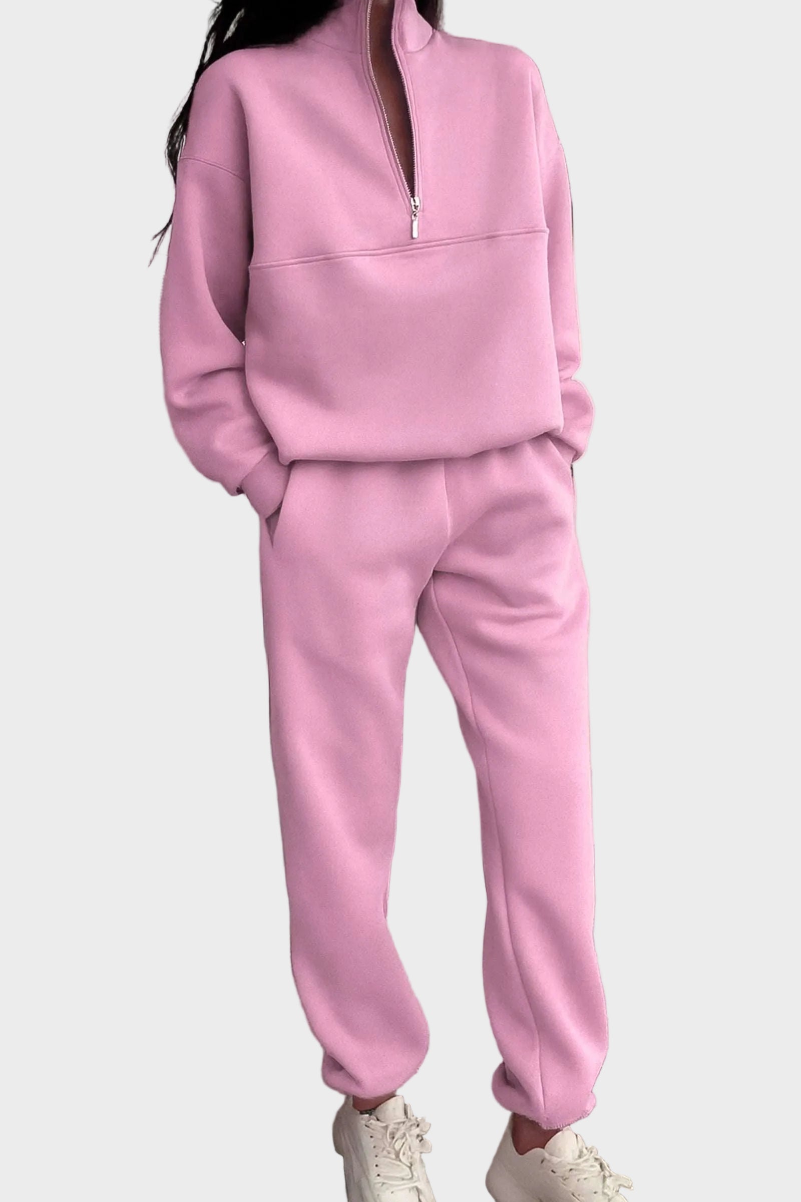 Essential Edit – Jumpsuit für Damen aus Baumwollmischgewebe – Ansicht 12