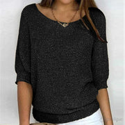 Eunice – Bequeme Strickbluse für Damen – Ansicht 3