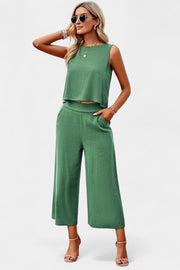 Lavinia – Boho-Set für Damen mit luftigem Top und Shorts aus Leinen und Baumwolle – Ansicht 11
