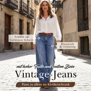 Lena Vintage High-Waist Wide-Leg Jeans