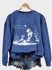 Zinia – Weihnachtliches Damen-Sweatshirt mit Dackelmotiv – Ansicht 4